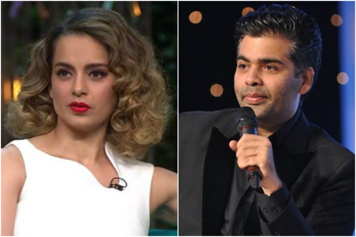 Karan Johar finally breaks his silence on Kangana's 'Movie Mafia' comment