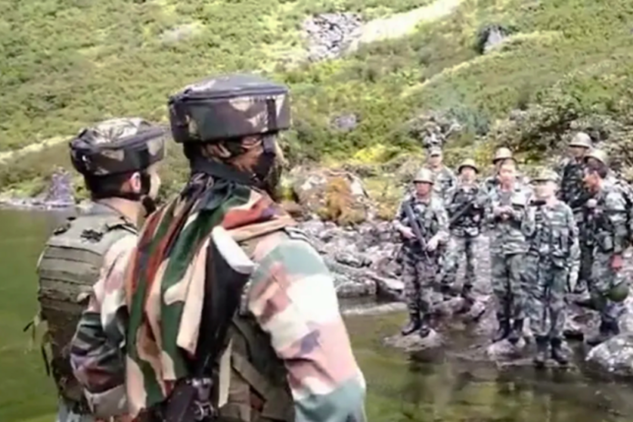 India and China are engaged in a military standoff at the LAC