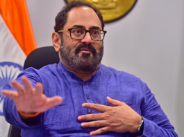 Union minister Rajeev Chandrasekhar has slammed Congress' Shashi Tharoor and Rahul Gandhi for terming projection of exit polls as ‘laughable’