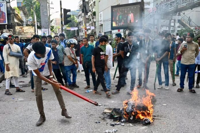 Widespread political violence is a common occurrence in Bangladesh