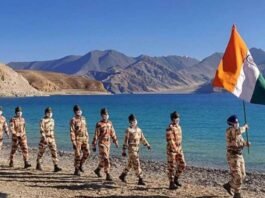 India has been engaged in a military standoff with China at the Pangong Tso in Ladakh