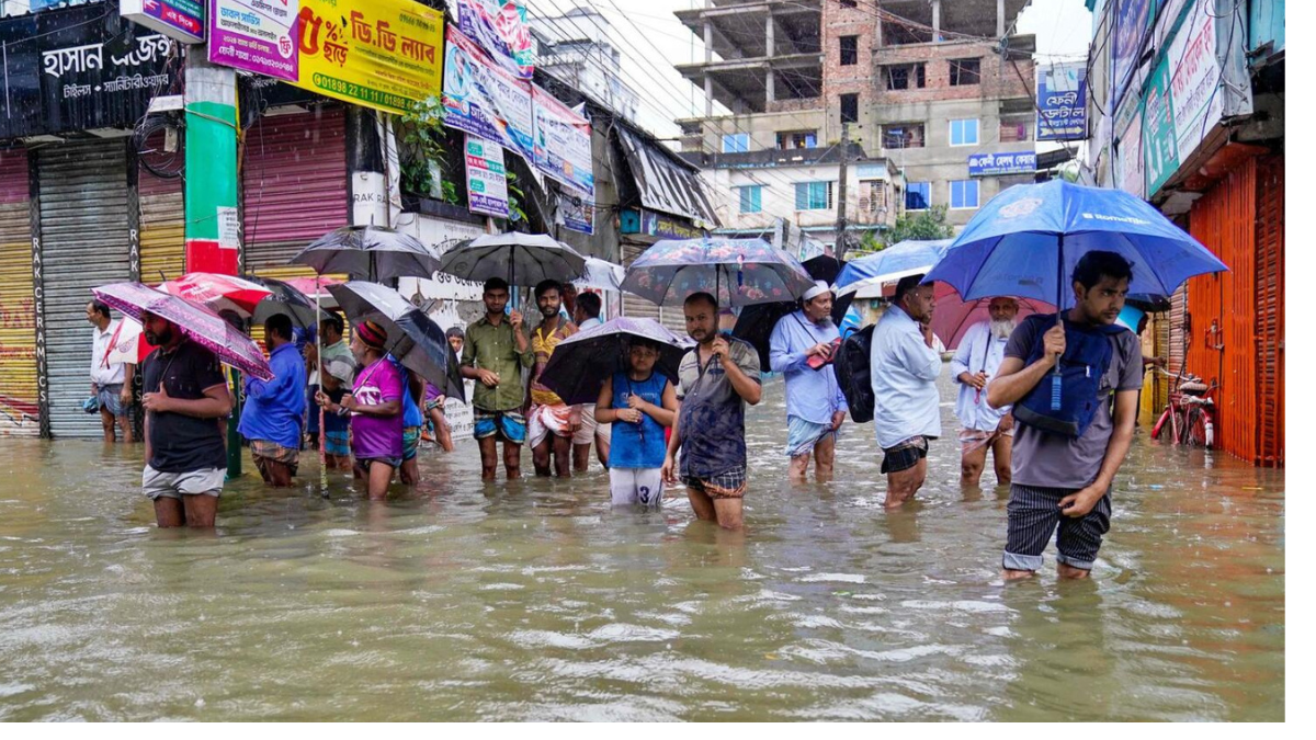 Bangladesh has been submerged by massive floods in recent weeks