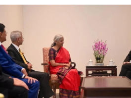 The Indian delegation to Singapore comprised Finance Minister Nirmala Sitharaman, External Affairs Minister S Jaishankar, Commerce Minister Piyush Goyal, and Railway Minister Ashwini Vaishnaw