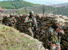 Indian Army at Line of Control (LoC) in Jammu and Kashmir