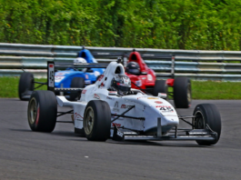 Abhay Mohan, 16, established a blistering speed from pole position to win his eighth race in ten starts in the MRF Formula 2000