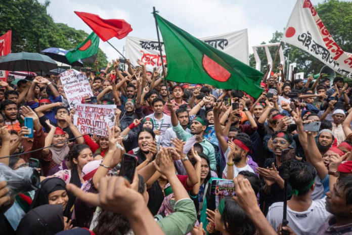 Bangladesh, a rare example of an Islamic nation with vibrant democracy and a burgeoning economy, falls flat and surrenders to Islamist forces led by the Jamaat-e-Islami, an Islamic extremist organization