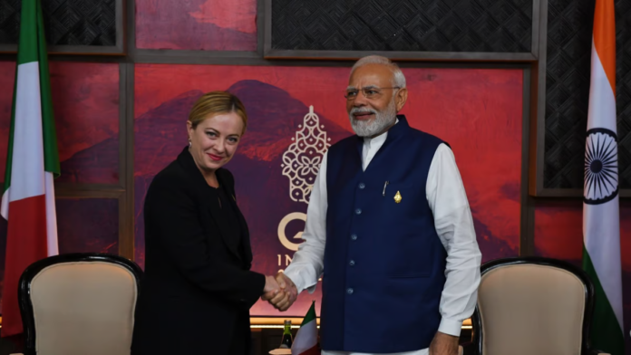 Italy Prime Minister Giorgia Meloni sees a role for India and China in resolving the on-going conflict between Russia and Ukraine