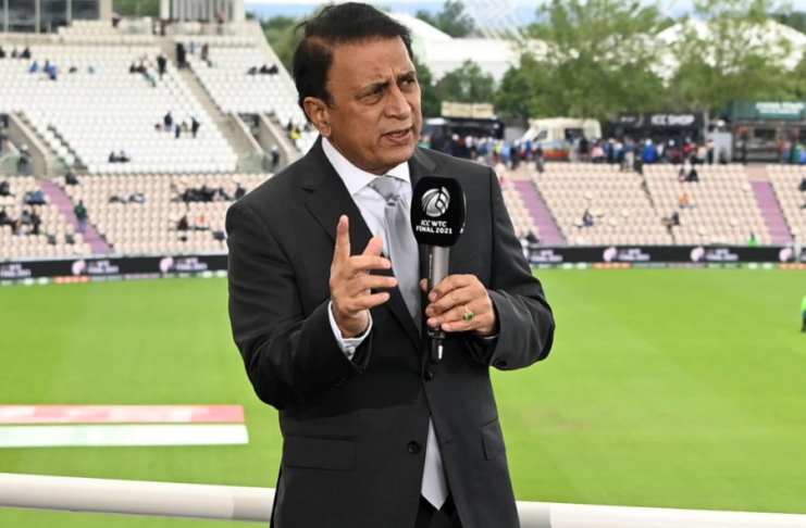 Sunil Gavaskar complained that even though he was at the location, he was not invited to the trophy presentation.