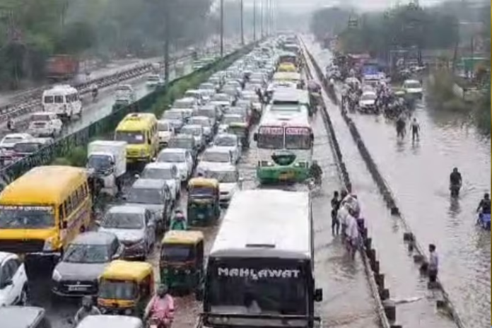 Gurugram, Haryana, monsoon Gurugram suffers due to a poor drainage system during the monsoon season every year