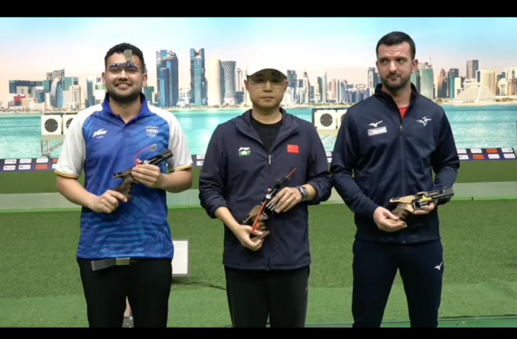 This was Anish Anish Bhanwala’s second ISSF World Cup Final medal, an upgrade from the bronze he won at the same venue two years ago. The Indian ace finished on 31 hits, two behind Chinese legend and reigning Olympic champion Li Yuehong
